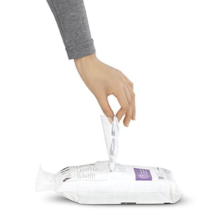 simplehuman Code J 100 Count, Dispenser Pack Custom Fit Liners, Drawstring Trash Bags, 30-45 Liter / 8-12 Gallon, White
