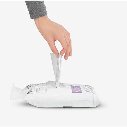 simplehuman Code R Custom Fit Drawstring Trash Bags, 10 Liter / 2.6 Gallon, 12 Refill Packs (240 Count)