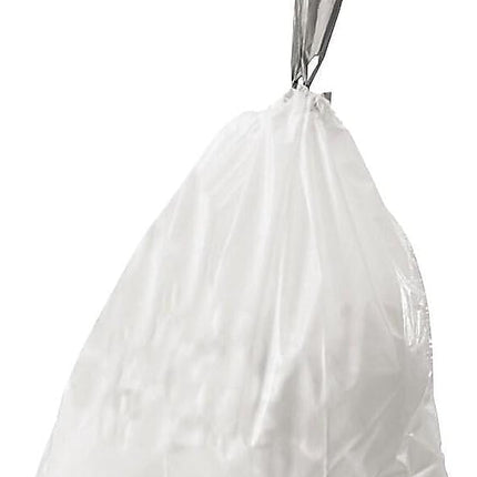 simplehuman Code R Custom Fit Drawstring Trash Bags, 10 Liter / 2.6 Gallon, 12 Refill Packs (240 Count)