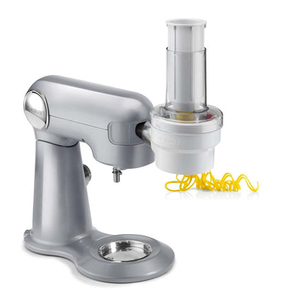 Cuisinart SMD-50CRM Precision Pro 5.5-Quart Digital Stand Mixer with 12-Speeds, 3 Preprogrammed Food Prep Settings, Mixing Bowl, Chef's Whisk, Flat Mixing Paddle, Dough Hook, and Splash Guard, Cream
