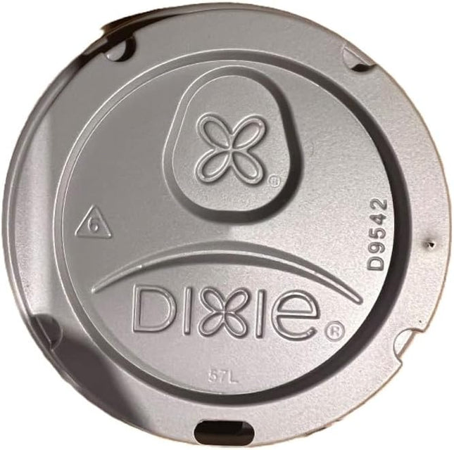 D9542G Dome Lid for 10-16 Ounce PerfecTouch Cups and 12-20 Ounce Paper Hot Cups, Grey 600 Lids