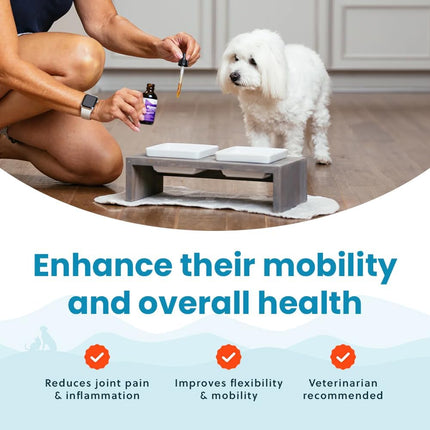 Paramount Pet Health Joint & Heart Wellness Bundle for Small Dogs: Liquid Glucosamine + Wild Alaskan Salmon Oil