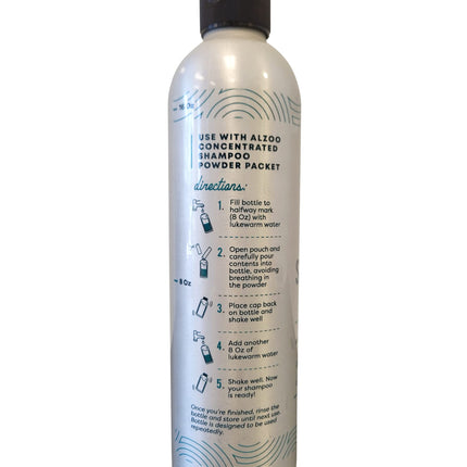 ALZOO Concentrated Shampoo Powder for Dogs, Specially Formulated for Dogs with Sensitive Skin, 100% Plant-Based Active Ingredients, Vanilla Fragrance, Pack of 2