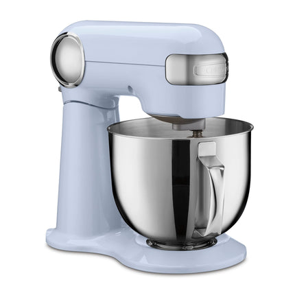 Cuisinart SMD-50CRM Precision Pro 5.5-Quart Digital Stand Mixer with 12-Speeds, 3 Preprogrammed Food Prep Settings, Mixing Bowl, Chef's Whisk, Flat Mixing Paddle, Dough Hook, and Splash Guard, Cream