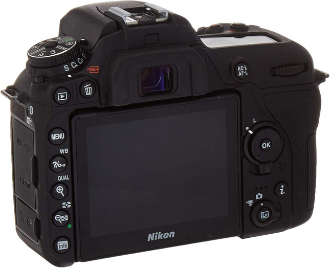 Nikon D7500 Body Renewed Digital SLR Camera, 3.2in, Black