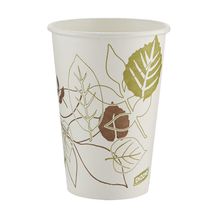 Dixie 2346PATH Pathways Paper Hot Cups, 16oz (Case of 1000)