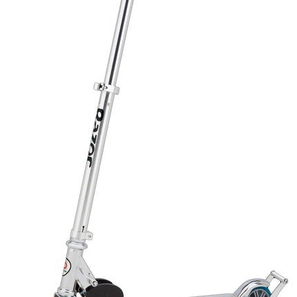 Razor AW Kick Scooter for Kids - Wheelie Bar, Lightweight, Foldable, Aluminum Frame, and Adjustable Handlebars