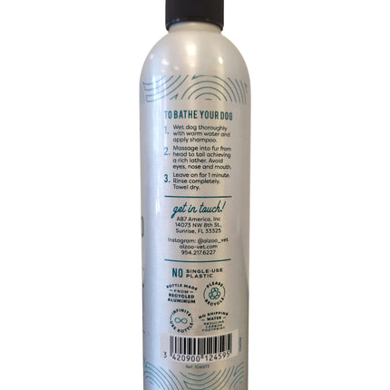 ALZOO Concentrated Shampoo Powder for Dogs, Specially Formulated for Dogs with Sensitive Skin, 100% Plant-Based Active Ingredients, Vanilla Fragrance, Pack of 2