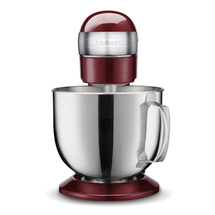 Cuisinart SMD-50CRM Precision Pro 5.5-Quart Digital Stand Mixer with 12-Speeds, 3 Preprogrammed Food Prep Settings, Mixing Bowl, Chef's Whisk, Flat Mixing Paddle, Dough Hook, and Splash Guard, Cream