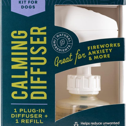 ALZOO Calming Chews, Gentle Puppy Shampoo, Indoor Training Spray and Calming Diffuser Kit Bundle for Dogs