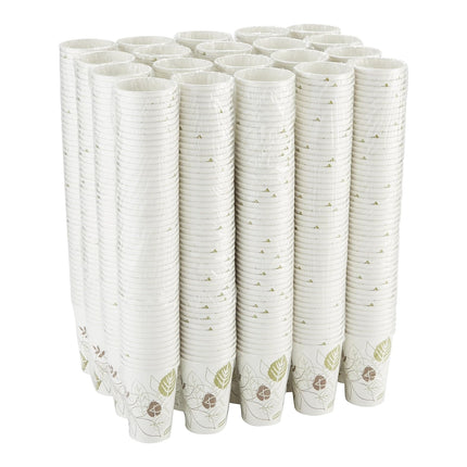 Dixie 2346PATH Pathways Paper Hot Cups, 16oz (Case of 1000)