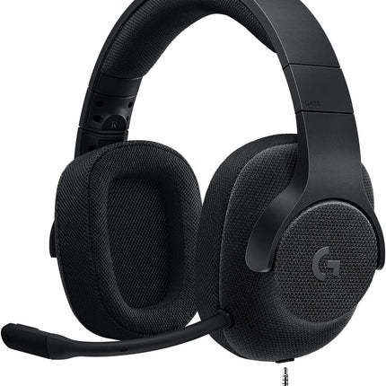 Logitech G433 7.1 Wired Gaming Headset with DTS Headphone: X 7.1 Surround for PC, PS4, PS4 PRO, Xbox One, Xbox One S, Nintendo Switch – Triple Black