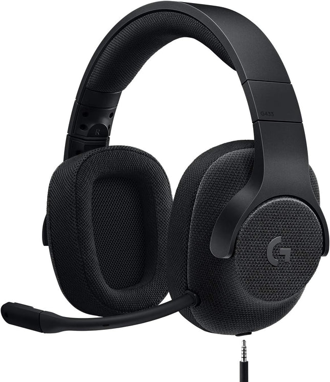 Logitech G433 7.1 Wired Gaming Headset with DTS Headphone: X 7.1 Surround for PC, PS4, PS4 PRO, Xbox One, Xbox One S, Nintendo Switch – Triple Black