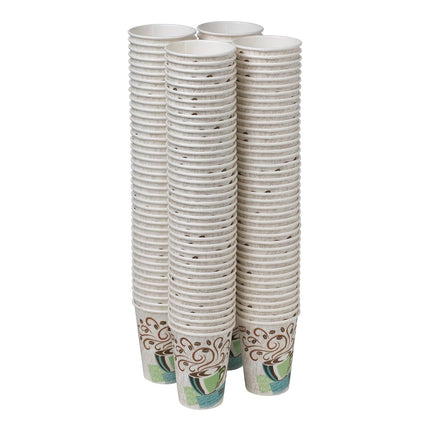 Dixie PerfecTouch 12 oz. Insulated Paper Hot Coffee Cup by GP PRO (Georgia-Pacific), Coffee Haze, , 960 Count (160 Cups Per Sleeve, 6 Sleeves Per Case)