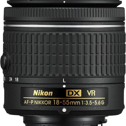 Nikon D7500 20.9MP DX-Format 4K Ultra HD Digital SLR Camera (Body Only) (Renewed) with AF-P DX NIKKOR 18-55mm f/3.5-5.6G VR Lens