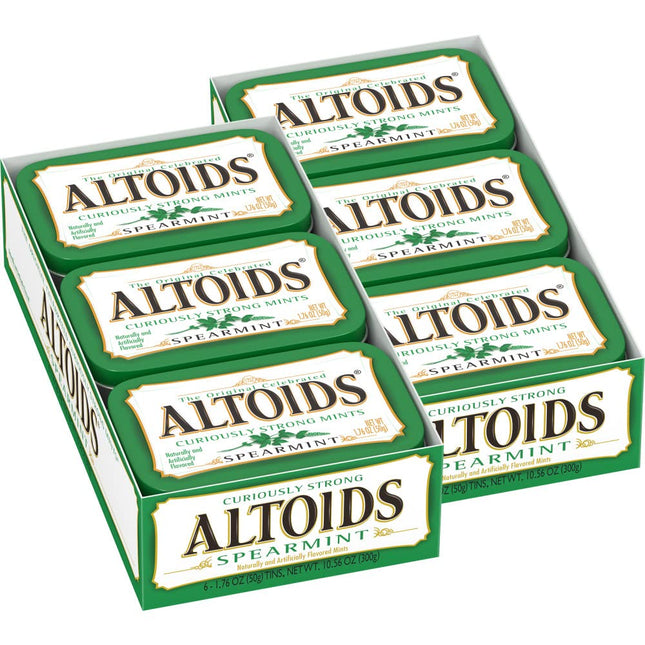 Altoids Spearmint Mints, 1.76 ounce (12 Packs)