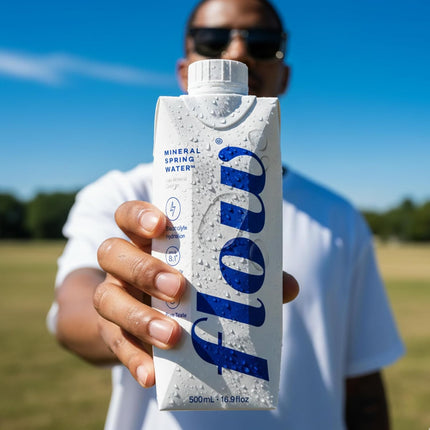 Flow Alkaline Spring Water - Refreshing Taste Of Natural Alkaline Water With Natural Electrolytes, Eco-Friendly Packaging, Non-GMO And BPA-Free. Unflavored. 12 Pack of 16.9 FL Bottles