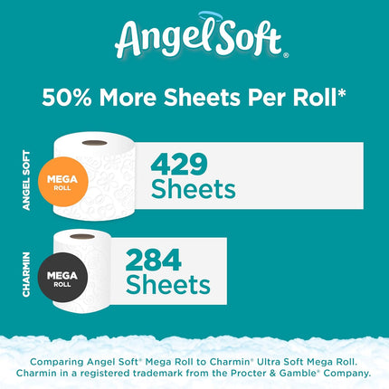Angel Soft Mega Rolls, 24 Count