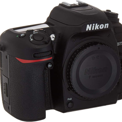 Nikon D7500 Body Renewed Digital SLR Camera, 3.2in, Black