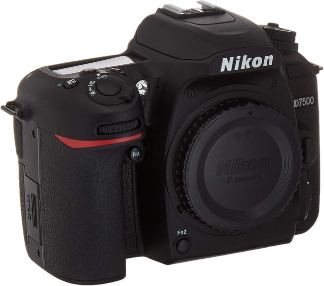 Nikon D7500 Body Renewed Digital SLR Camera, 3.2in, Black