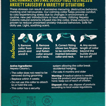 ALZOO Calming Cat Spray, Collar and Diffuser Bundle