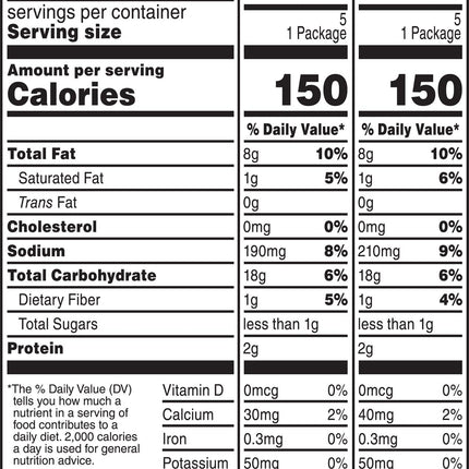 Frito-Lay Doritos Mix Variety Pack, Nacho Cheese & Cool Ranch, 1oz Bags (10 Pack)