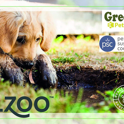 ALZOO Natural Flea and Tick Repellent Shampoo for Dogs, Effectively Repels Fleas, Ticks & Mosquitos, Plant-Based Active Ingredients, Sulfate & Paraben-Free, 12 Fl. Oz.