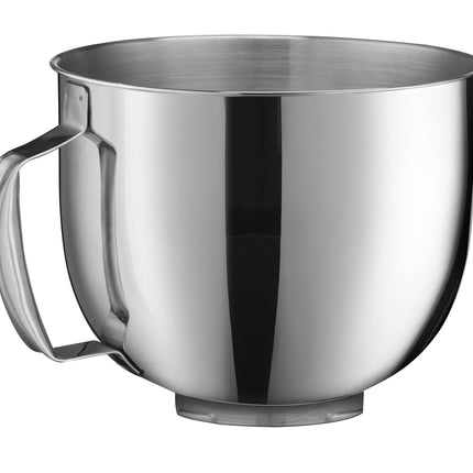 Cuisinart SMD-50CRM Precision Pro 5.5-Quart Digital Stand Mixer with 12-Speeds, 3 Preprogrammed Food Prep Settings, Mixing Bowl, Chef's Whisk, Flat Mixing Paddle, Dough Hook, and Splash Guard, Cream
