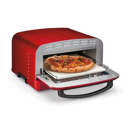 Cuisinart Indoor Pizza Oven – Bake 12” Pizzas in Minutes – Portable Countertop Pizza Oven – Matte Black Stainless Steel - CPZ-120MB