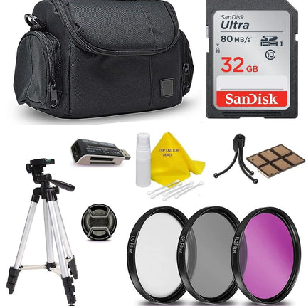 32GB SD Memory Accessory Kit for Canon EOS Rebel T7i T7 T6i T6S T6 T5i T5 T3i SL2 SL1 EOS 80D 77D 70D 60D EOS 9000D 8000D 800D 760D 750D 700D 650D 1300D 1200D 5D Mark III 5D Mark ii 6D 7D Mark ii