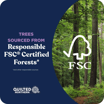 Quilted Northern Ultra Plush Toilet Paper, 18 Mega Rolls = 72 Regular Rolls, 3X Thicker*, 3 Ply Soft Toilet Tissue