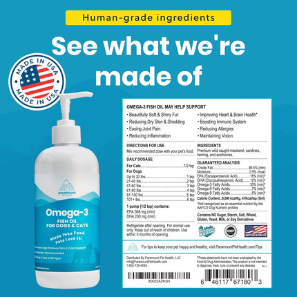 Premium Joint & Omega Bundle for Large Dogs: Concentrated Glucosamine + Natural Omega-3