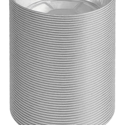 Ruthy's Outlet Round aluminum foil pans Disposable Tray Containers for Storing, Baking, Meal Prep & Reheating | Freezer & Oven Safe, Recyclable (30, 8" Round)