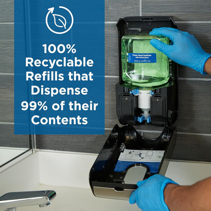 ENMOTION® GEN2 MOISTURIZING FOAM SOAP DISPENSER REFILLS BY GP PRO (GEORGIA-PACIFIC), DYE AND FRAGRANCE FREE, 2 BOTTLES PER CASE