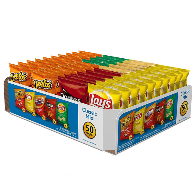Frito-Lay Classic Mix Variety Pack, 50Count