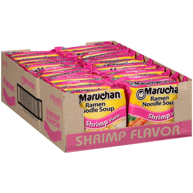 Maruchan Shrimp Flavor Ramen Noodle Soup