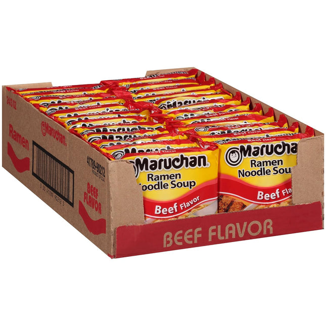 Maruchan Beef Flavor Ramen Noodle Soup