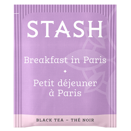 Stash Tea Breakfast in Paris Black Tea Bags - Case of 6/18 Bags