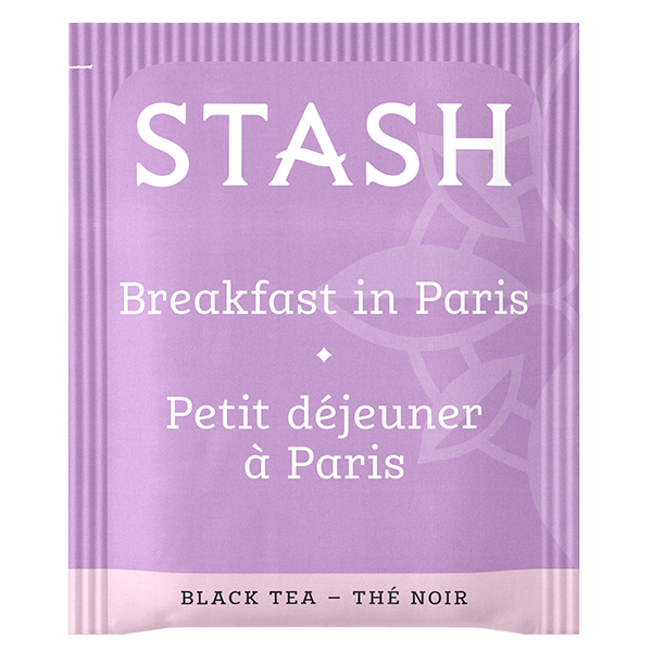 Stash Tea Breakfast in Paris Black Tea Bags - Case of 6/18 Bags