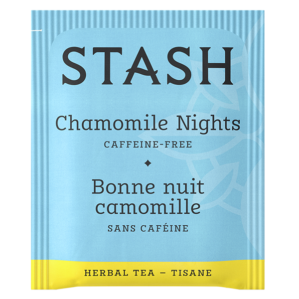Stash Tea Chamomile Nights Herbal Tea Bags Case of 6/20 Bags