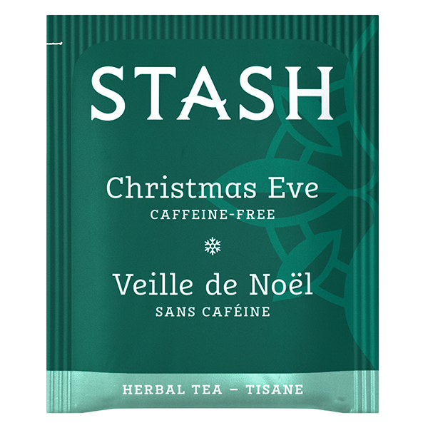 Stash Tea Christmas Eve Herbal Tea Bags Case of 6/18 Bags