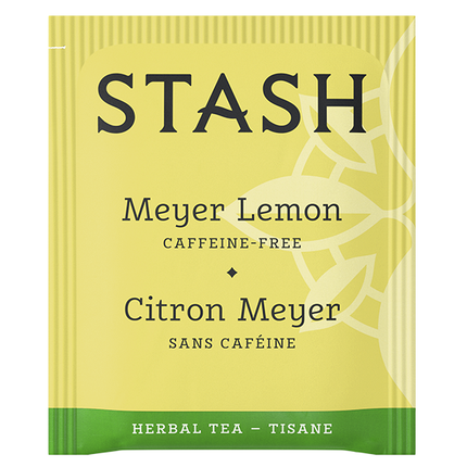 Stash Tea Meyer Lemon Herbal Tea Case of 6/20 Bags