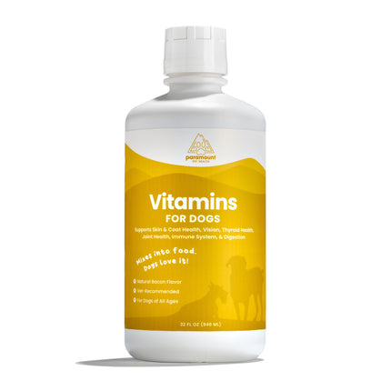 Liquid Multivitamin for Dogs with Probiotics, 8 in 1 Vitamins for Immune Support, Energy & Digestion, High Absorption Liquid Dog Supplement, Made in USA, 16 oz