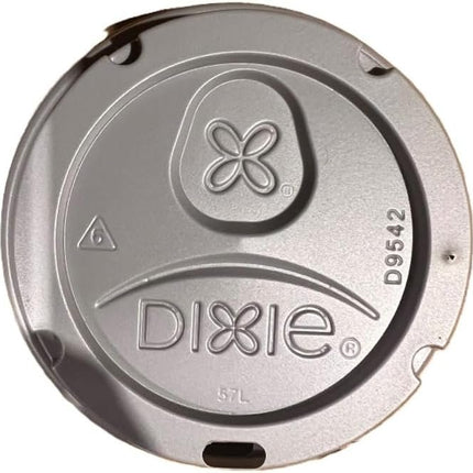 Dixie D9542G Dome Lid for 10-16 Ounce PerfecTouch Cups and 12-20 Ounce Paper Hot Cups, Grey 100 Lids