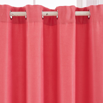 Blackout Room Darkening window Curtains, Solid Grommet Noise Reduction Drapes, 2 Panels, 54 x 84 inch