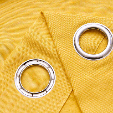 Blackout Room Darkening window Curtains, Solid Grommet Noise Reduction Drapes, 2 Panels, 54 x 84 inch