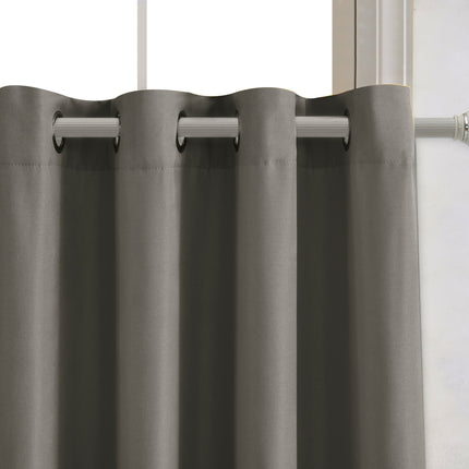 Blackout Room Darkening window Curtains, Solid Grommet Noise Reduction Drapes, 2 Panels, 54 x 84 inch