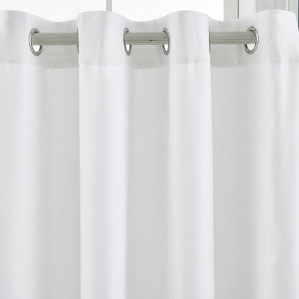Blackout Room Darkening window Curtains, Solid Grommet Noise Reduction Drapes, 2 Panels, 54 x 84 inch