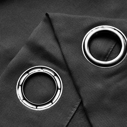 Blackout Room Darkening window Curtains, Solid Grommet Noise Reduction Drapes, 2 Panels, 54 x 84 inch