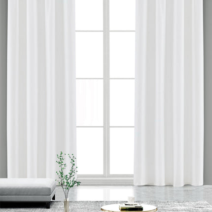 Blackout Room Darkening window Curtains, Solid Grommet Noise Reduction Drapes, 2 Panels, 54 x 84 inch
